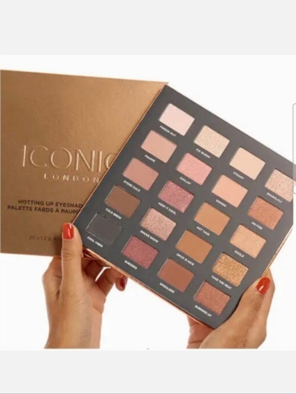 💥Sale💥New ICONIC London Hotting Up Eyeshadow Palette - Picture 2 of 4